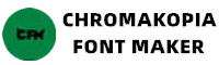 Chromakopia lettertypen maken